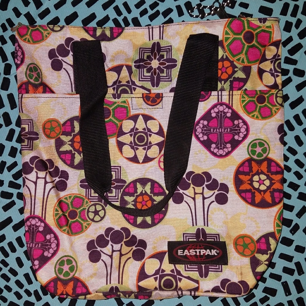 Colorful Eastpak zippered tote